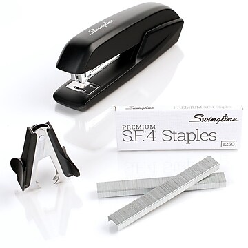 Swingline Commercial Desk Stapler - 20 Sheet Capacity, All-Metal, Black (Pack Of 12) 7 thumbnail image