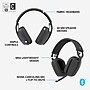 Logitech Zone Vibe 100 Wireless Noise Canceling Bluetooth Headset, Graphite (981-001256)~#|#~485468AB-DE89-461B-916BDBBC5C1EC52A_sc7