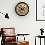 La Crosse Clock 15-Inch Quartz Analog Wall Clock with Moving Gears (404-3439)~#|#~48581491-C4B1-4710-AB05CC0F1203D9B6_sc7