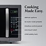 Farberware Classic 1.1 Cu. Ft. Countertop Microwave, Black Stainless Steel (FMO11AHTBSB)~#|#~485B3C34-A535-4357-A5AD40717F869B02_sc7