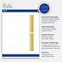 Avery Gold Double-Dipped Edge Matte Blank Card, White, 20/Pack (S00-DKE)~#|#~4863BAF3-96DD-4168-ACDC8DB9958F3A06_sc7