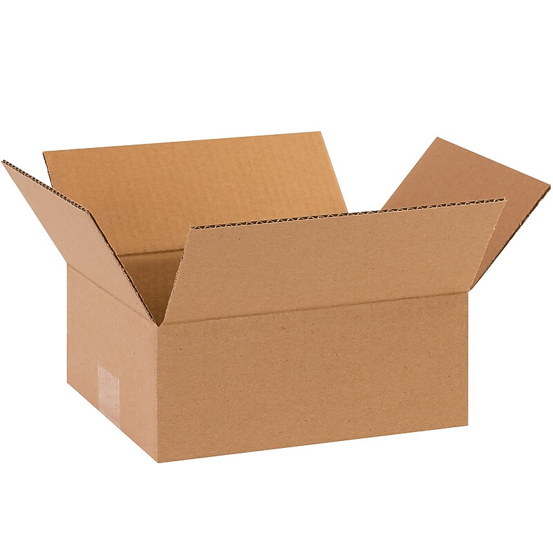 10" x 8" x 4" Shipping Boxes, 32 ECT, 25/Bundle (1084) image 1