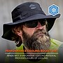 Chill-Its 8939 Cooling Bucket Hat, Black (12664)~#|#~486C0CF5-77A0-43B7-A0A51239946962FD_sc7