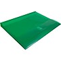 JAM Paper Premium Plastic Document File, Letter, Green, 3/Pack (218V1GRX3)~#|#~4874C0A4-2CE1-4B7B-A0570FA5F4EA5E66_sc7