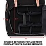 GOgroove Full-size DSLR Camera Backpack, Black (GGBCCBK100BKWS)~#|#~48792194-F204-43FB-9868B893589DD4E5_sc7