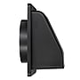 Lambro 6" Plastic Wall Exhaust Vent with Hinged Screen, Removable Damper & 1.25" Collar, Black (3510BL)~#|#~487ADDE0-E4F0-4709-962CE9796EE84661_sc7
