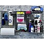 Triton Products Stainless Steel LocBoard Kit, (2) 18" x 36" x 9/16" Square Hole Pegboards, 32 Hooks and 3 Bins (LB18-SKIT)~#|#~487CDFFC-F946-4B7B-AF0E6FE7A9C89B3A_sc7