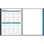 2024-2025 Blue Sky Collegiate 8.5" x 11" Academic Weekly & Monthly Planner, Plastic Cover, Gray (100135-A25)~#|#~4880DFFD-654C-41CF-826F255A02257881_sc7