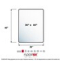 Floortex Valuemat Plus Chair Mat, 36" x 48", Designed for Low-Pile Carpet, Clear Polycarbonate (FC119020ER)~#|#~488501F5-C94F-4A4B-B381ADF7C712E51A_sc7