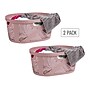 Mind Reader 10.57-Gallon Laundry Basket with Handles, Plastic, Pink, 2/Set (2HHAMP40-PNK)~#|#~48905A02-C1BB-4E88-988E35539B11E1D5_sc7