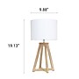 Creekwood Home 19" LED Table Lamp, Natural/White (CWT-1001-NH)~#|#~4890F968-E469-4438-8E133B756320D1BA_sc7