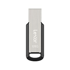 Lexar JumpDrive M400 128GB USB 3.0 Type-A Flash Drive, Silver