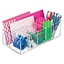 iDESIGN Stackable Plastic 6-Compartment Desk Organizer, Clear, 2 Piece (29108M2)~#|#~4892E8F3-7365-4297-8EA26FC624F26293_sc7
