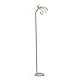 Simple Designs Farmhouse Fusion 55.91" Iron Floor Lamp with Round Shade, Gray (LF2019-GRY)~#|#~4893E28F-97CB-4706-8B6C328FA4C3C928_sc7