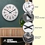 Infinity Instruments Profuse 19" Quartz Wall Clock, Plastic Case, Battery Powered (14246SV-3657)~#|#~489B6962-A2DE-4C0D-80CB2CBE09B03443_sc7
