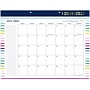 2026-2027 AT-A-GLANCE Simplified by Emily Ley 21.75" x 17" Happy Stripe Academic Monthly Desk Pad Calendar (EL49-704A-27)~#|#~489E5D9F-A74F-46CA-884D8E934B30D70C_sc7