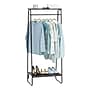 Iris 8.88" x 6.75" Garment Rack, Black Metal (596269) ~#|#~48A02C18-5E9A-4B60-A8A6C727D9541149_sc7