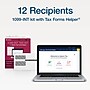 Adams 2025 1099-INT Tax Forms Kit, 4-Part, 2-Up, A, 1, B & 2, 12/Pack (STAX5INT-25)~#|#~48A83C05-5D5E-4B71-9F6F93DE3F9C6AEC_sc7