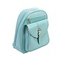 McKlein MOLINE Leather Laptop Backpack, Small, Aqua Blue (99668)~#|#~48AA75EC-A350-42AA-B5B452CDF9BB5FA0_sc7
