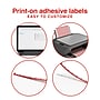 Staples Print & Apply Label Dividers, 8 Tabs, White, 25 Sets (ST63054)~#|#~48AB6560-20CE-4695-9389FCC1BFA1ED0E_sc7
