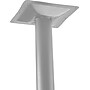 NPS CT Series 36" Round 42" Height Cafe Table, Round Base, Grey Frame/Mahogany Top (CTG13636RBPBTMMY)~#|#~48B1807A-EDFE-4DF9-B1F1023ED050F310_sc7