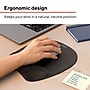 Staples TECH Foam Non-Skid Mouse Pad/Wrist Rest Combo, Black (ST63287)~#|#~48B1FF40-823F-4980-BEAFFEF2B4547D8B_sc7