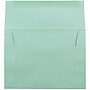 JAM Paper A6 Booklet Envelope 4 3/4" x 6 1/2", Aqua Blue, 100/Pack (157460d)~#|#~48B5EE25-690F-4C47-8DA9A2A76F5FEB86_sc7