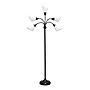 Simple Designs Medusa 67" Metal Floor Lamp with Cone Shades, Black/White (LF2006-BAW)~#|#~48BA10B1-ABA8-4A37-AC63AE06E38BB0F4_sc7