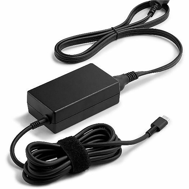 Poly 65W USB-C Power Adapter, Black (B92SVAA#ABA) image 1