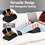 Mind Reader Heated Memory Foam Footrest with 4 Heat Settings, Timer & Auto Shut-Off, Adjustable Height, Black (HEATFOOT-BLK)~#|#~48C501FF-1EB8-4877-9B5ECA6163D1208C_sc7