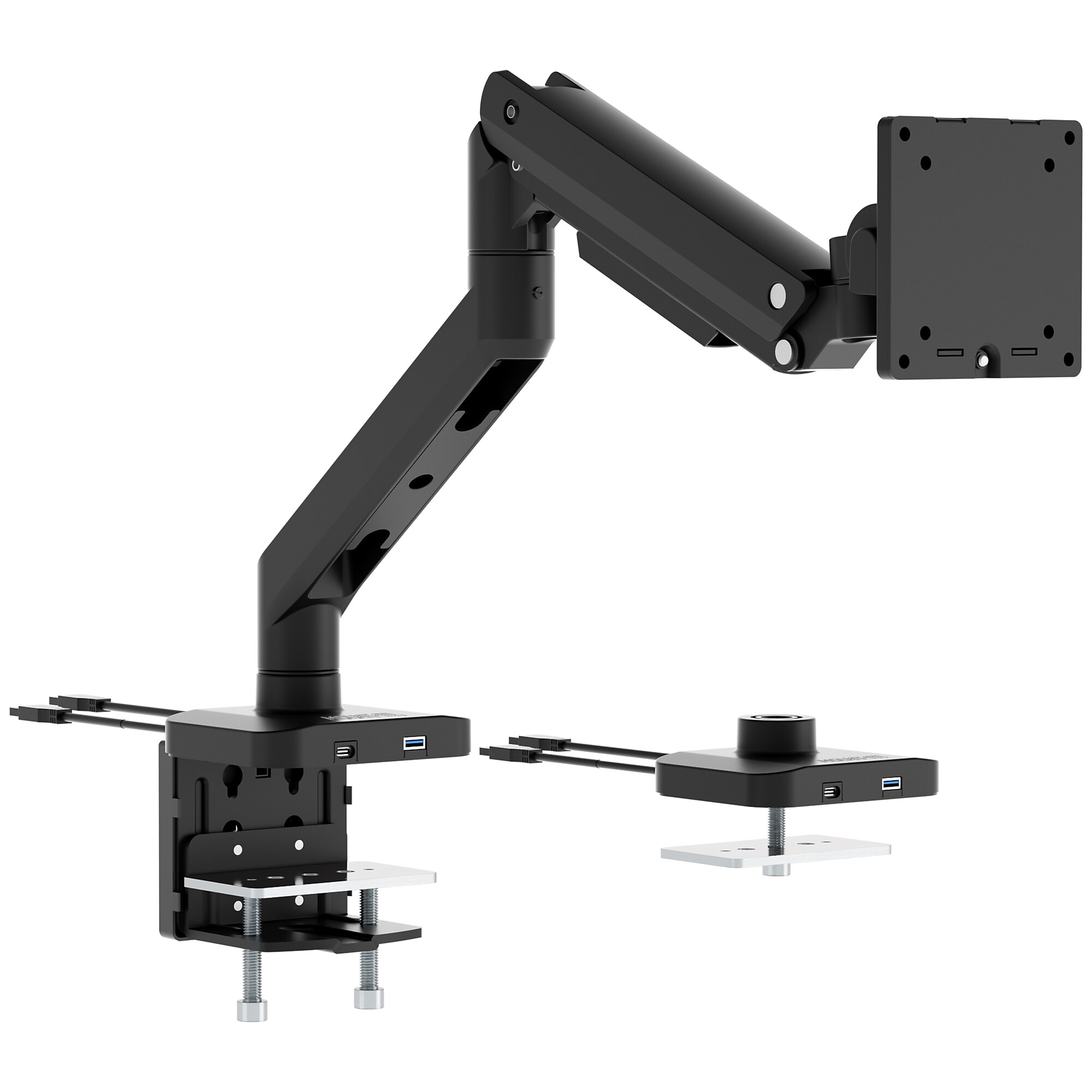 Mount-It! ProFlex Adjustable Heavy-Duty Single Monitor Mount with Gas Spring Arm, Fits 17″– 49″ Ultrawide Monitors, Matte Black Sansujyuku sansujyuku.com