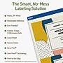 Avery Dissolvable Rectangle Multipurpose Labels, 4.75" x 7.75", Off-white, 10/Pack (94255)~#|#~48C67BA6-84D2-4B85-9A5E2BFCC3819710_sc7