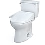 Toto Drake 1.28 GPF Gravity Flush Toilet in Cotton (MW7763074CEG#01)~#|#~48C8551C-4902-428F-98F45C229AAC277D_sc7