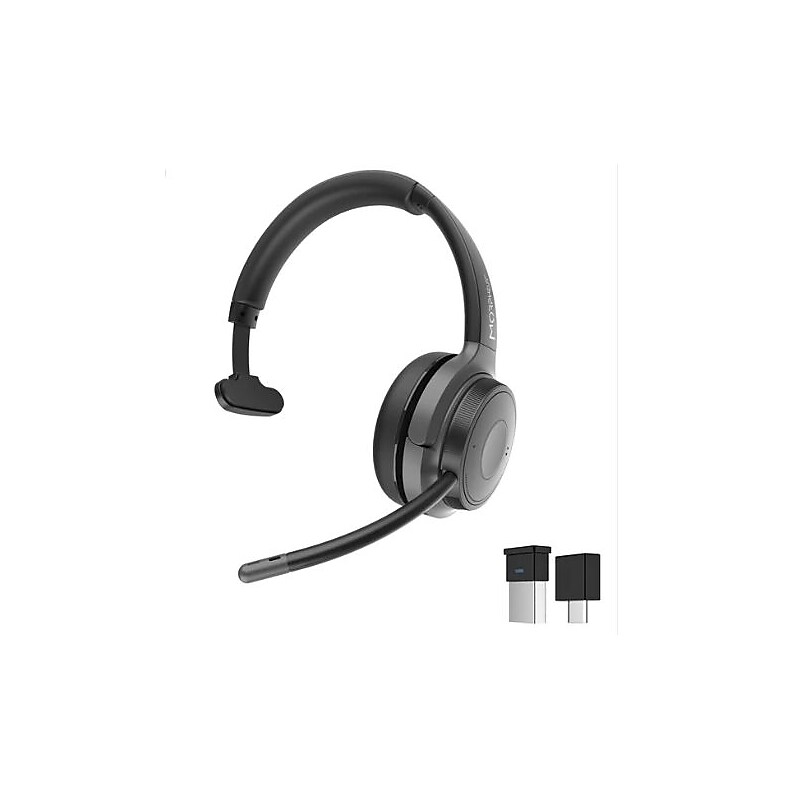 Morpheus 360 Advantage Wireless Mono Headset USB Bluetooth Receiver + USB Type C Adapter (HS6200MBT) image 1
