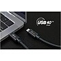 j5create 2.6' USB C to USB C Power Cable, Male to Male, Black (JUC28L08)~#|#~48CB8BF1-3657-4AA2-B1681EA8CC7B2866_sc7