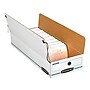 Bankers Box Liberty Corrugated File Box String and Button Box, Check Size, White/Blue (4662401)~#|#~48CC60DB-01C9-498B-B0F88F774D7B63FC_sc7
