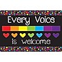 Ashley Smart Poly Gel Non-Skid Computer Mouse Pad, 8" x 10", Every Voice is Welcome Here, 6/Pack (ASH12500-6)~#|#~48CE0F9D-D0CB-43F6-B29CC7F57A2B4B9B_sc7