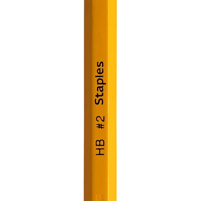 Staples® Wooden Pencil, 2.2mm, #2 Medium Lead, 8/Pack (ST60571-US