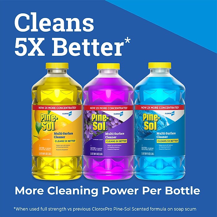 Pine-Sol Multi-Surface Cleaner/Degreaser, Lemon Fresh Scent