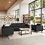 Flash Furniture Hercules Artemis LeatherSoft Sofa and 2 Chair Set, Black, 3-Pieces (ZB8921SET3BLK)~#|#~48D86EE3-ED74-4B8A-87420E52CA8A25F3_sc7