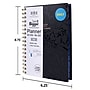 2026-2027 See It Bigger 7" x 8.75" Calendar Year Daily Standard Planner, Paperboard Cover, Black Floral (90839)~#|#~48DA7479-5041-4079-979B5AA5551DAD5E_sc7