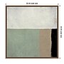 Amanti Art Sage by Dan Hobday Framed Canvas Wall Art Print, 22"W x 22"H (A42678839855)~#|#~48ECE0C5-C456-4CCE-B058039A6EC89835_sc7