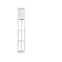 Simple Designs 62.5" Matte White Floor Lamp with Cylindrical Shade (LF2010-WHT)~#|#~48EFE287-DEDB-49F8-8E3BEB1E99142CD6_sc7