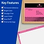 Avery Rectangle Laser/Inkjet Multipurpose Labels, 4.75" x 7.75", Bright Pink (20/Pack)~#|#~48F3358E-7528-45EA-8F5123E605C2FFE5_sc7