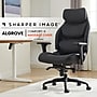 Sharper Image Algrove Comfort-X Ergonomic Swivel Executive Massage Chair, Black/Dark Gray (60117-BLKGRY)~#|#~48F3B1C9-5C77-49B3-9E39FAE6296C6B36_sc7