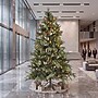 Safavieh 5.5 ft. Pre-Lit Artificial Christmas Tree, 350 Lights, Green (FXP2020A)~#|#~48F42F13-346B-4C12-B5EFE5D412A140E4_sc7