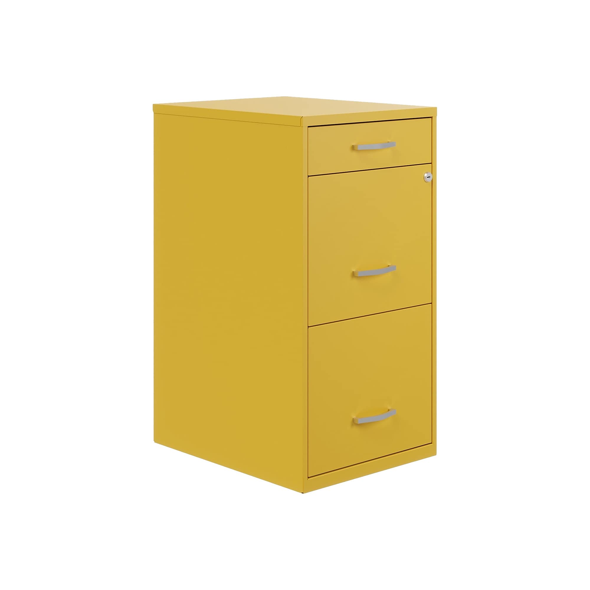 Space Solutions SOHO Organizer 3-Drawer Vertical File Cabinet, Letter Size, Lockable, Goldfinch (25280) Sansujyuku sansujyuku.com
