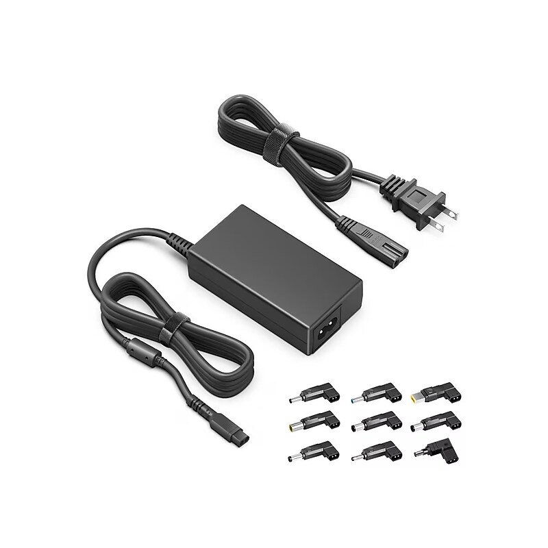 BTI 65W USB-C AC Adapter for Universal Laptops, Black (65W UNI BTI) image 1