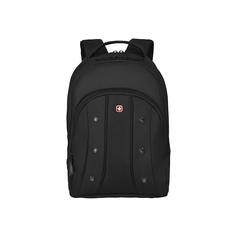 Wenger Upload Laptop Backpack, Black Polyester (64081001) image 1