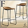 Finch Landon Bar Stool, Brown, 2/Set (CHR10030A)~#|#~48FFEB4A-4902-4D83-93B8BF26D5E13D80_sc7